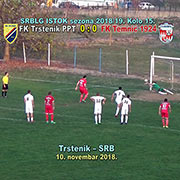 Srpska liga-ISTOK, kolo 15: NAJBOLjE I SPORNO sa utakmice FK Trstenik PPT (beli dresovi)–FK Temnić 1924 0:0; Trstenik, 10. novembar 2018. god.