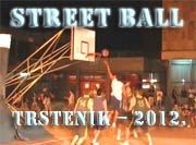 TS-Streetball challenge 2012. Finalna utakmica, KV Kraljevo-VTMŠSS Trstenik; Trstenik, 1. avg 2012. god.